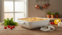 BonBistro Ovenschalen Yong Squito - Wit - 19 x 19 x 6 cm / 1.4 Liter - 2 stuks