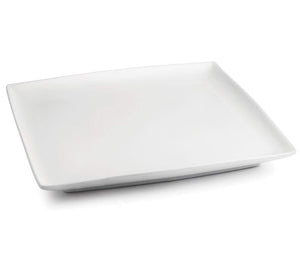 BonBistro Ontbijtborden / Dessertborden Yong Squito 23 x 23 cm - Wit - 6 stuks