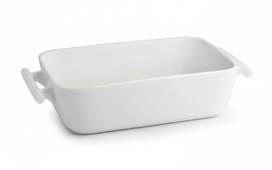 BonBistro Ovenschalen Yong Squito - Wit - 39 x 24 x 6 cm / 3.5 Liter - 2 stuks